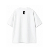 Oversize Men S/S Round Neck White EST1108-5-WHT