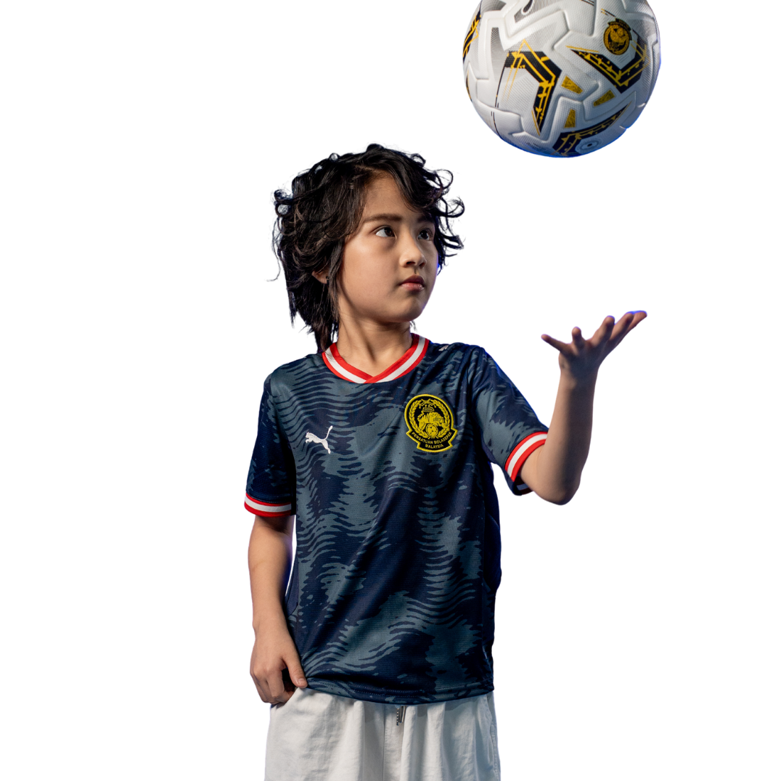 FAM Away 2026 Junior Boy Replica Jersey Navy 790098 02