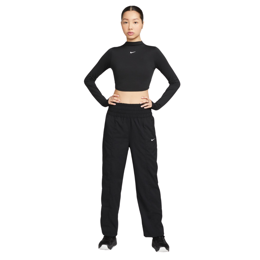 Dri-Fit One Women's High-Waisted Trainning T-Bottom Black FB5019-010