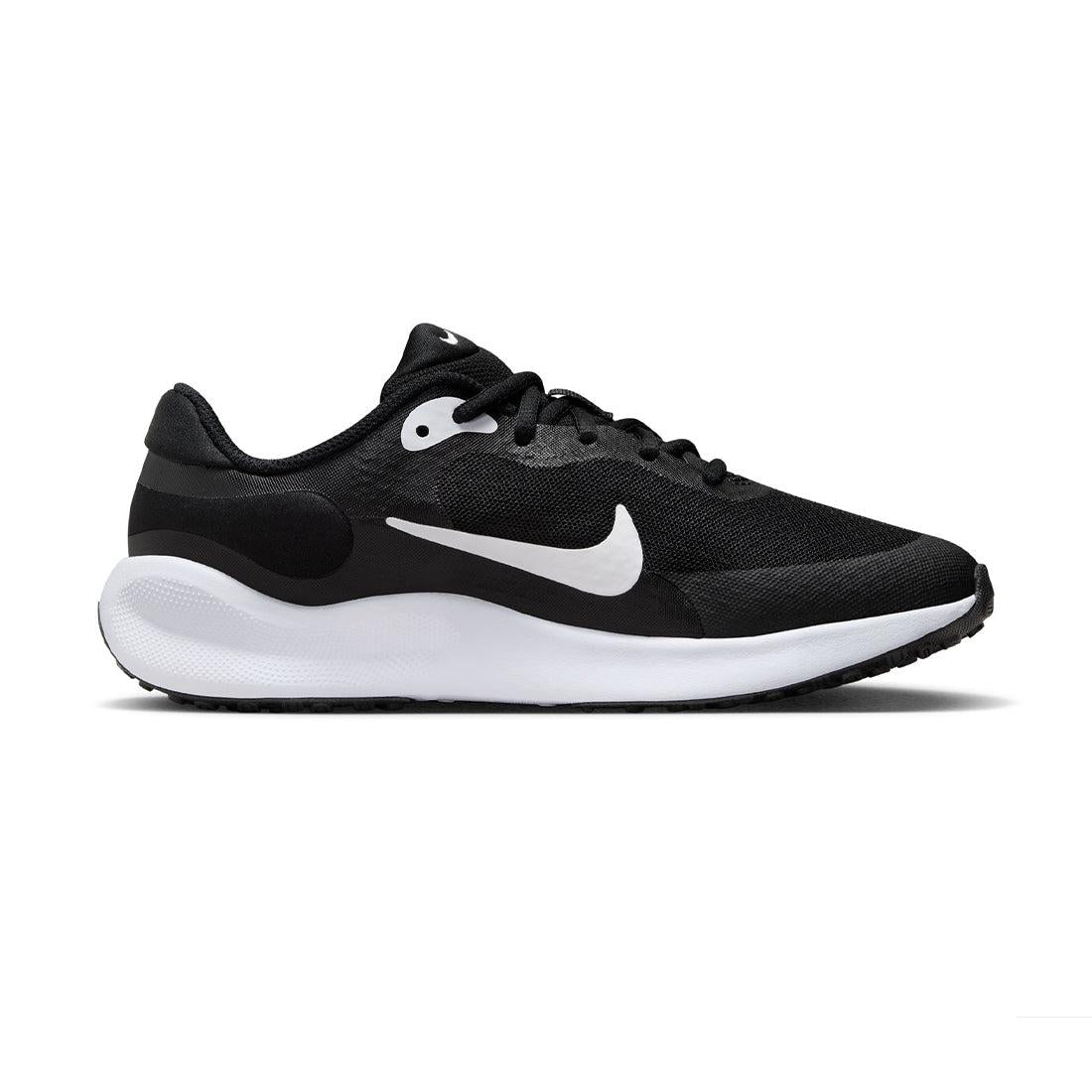 Nike Revolution 7 Junior Running Shoes Black White