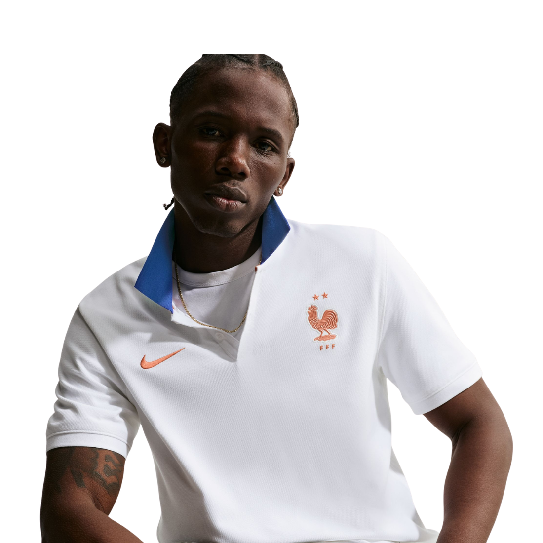 France The Nike Polo Men's Polo White IQ6429-100