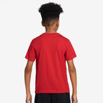 Nike Sportswear Roudneck Junior Boy'S Shirt Red FZ5177-657