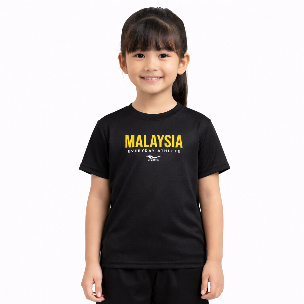 (ONLINE EXCLUSIVE) Limited Edition Malaysia Fit Junior Unisex Jersey Black HA03033801