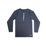Junior's Long Sleeve Tight Top Black HA21001101