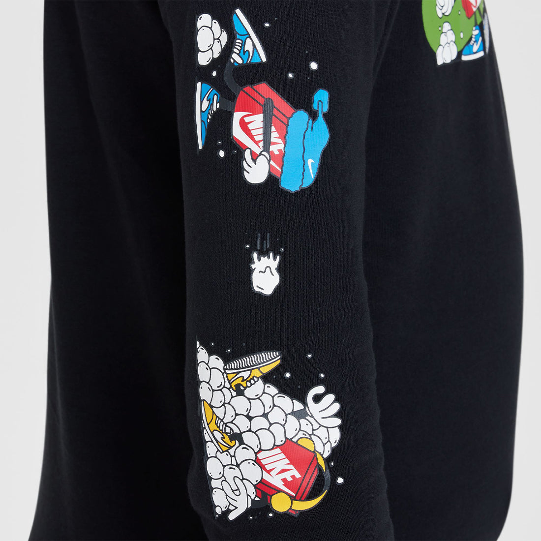 Nike Sportswear Long-Sleeve Junior T-Shirt Black
