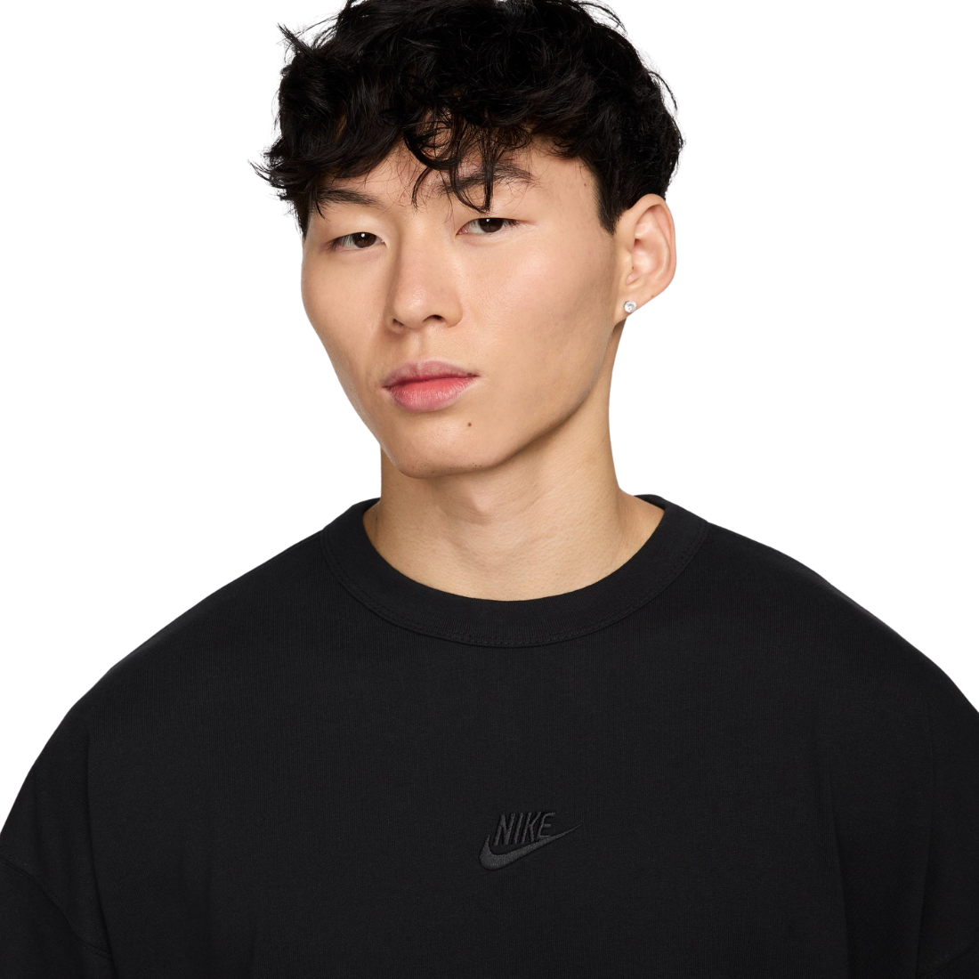Nike Sportswear Premium Essentials Men's Round Neck Black HF9607-010