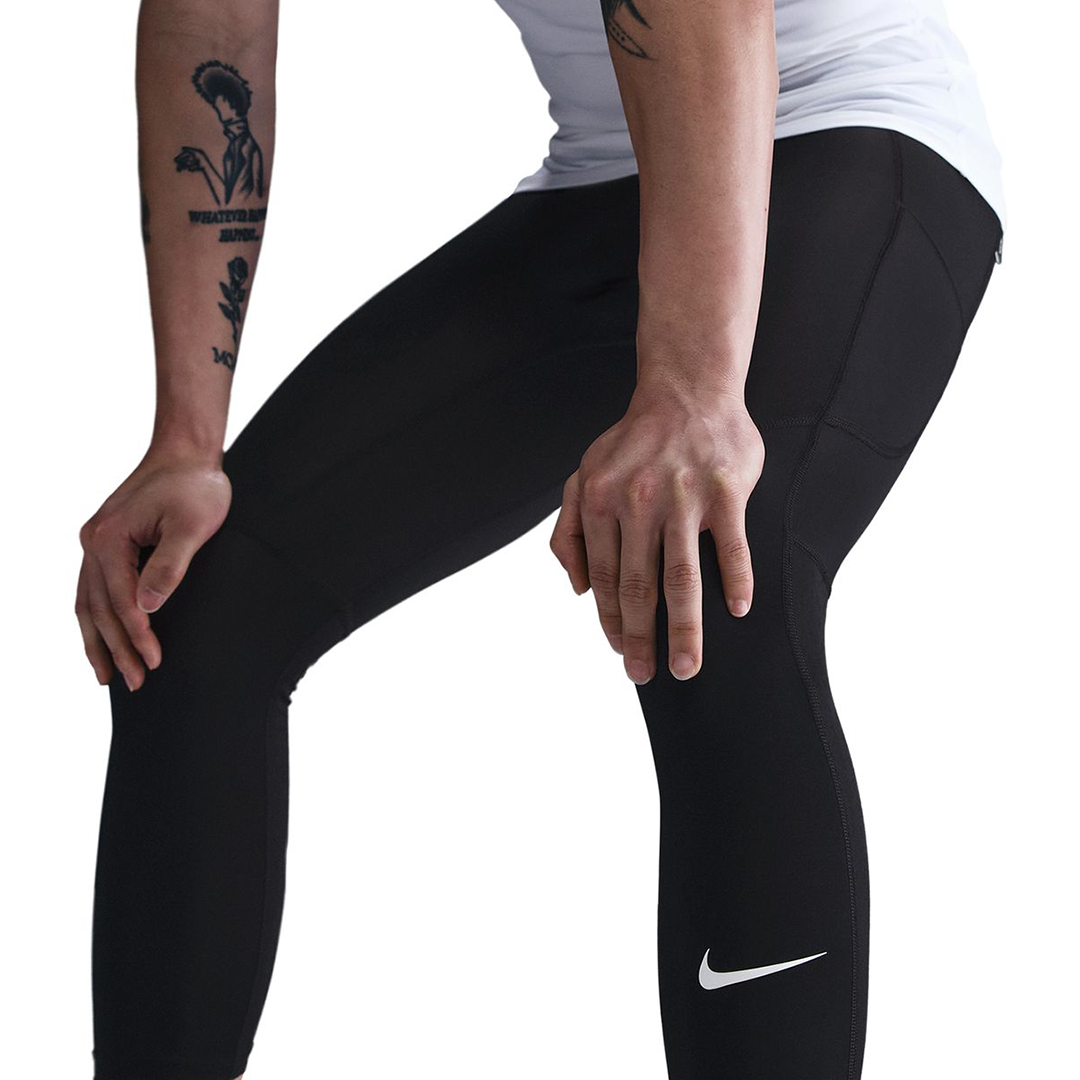Breathe Men's 3/4 Tight Pants Black HJ4052-010