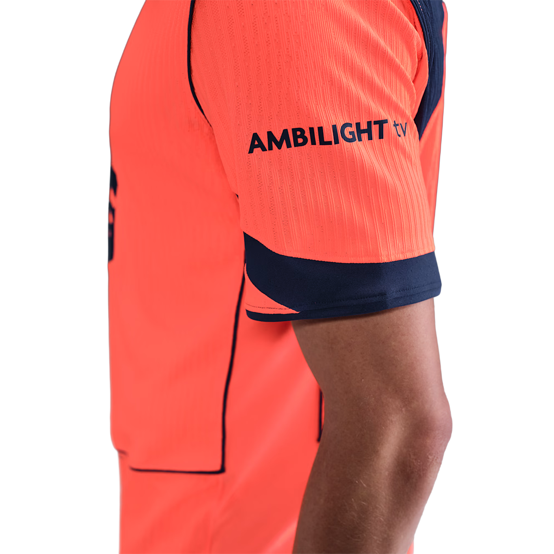 FC Barcelona 2025/2026 Match Third Men's Replica Jersey Orange HM3193-855