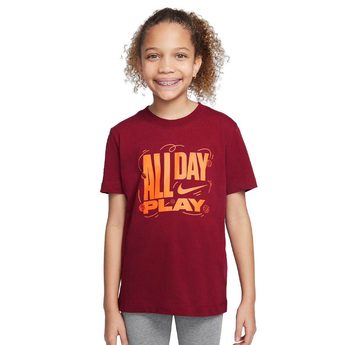 Nike Multi Sport Round Neck Junior Red