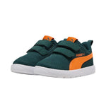 Courtflex V3 Mesh Infant Kids Shoes Green 398086 09