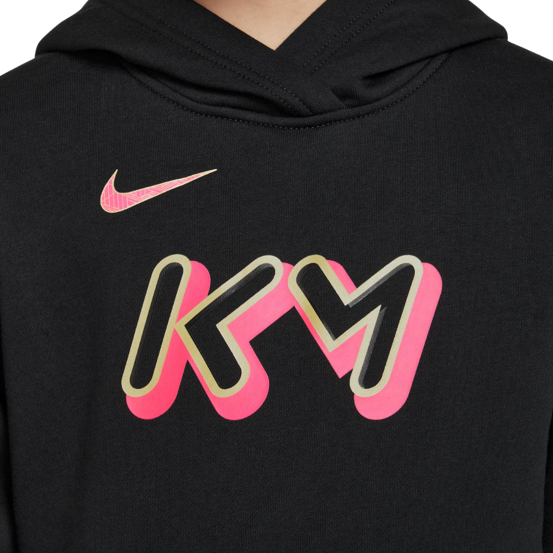 Kylian Mbape Club Fleece Junior Jacket Black HQ3685-010