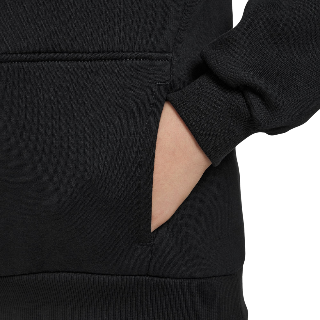 Kylian Mbape Club Fleece Junior Jacket Black HQ3685-010