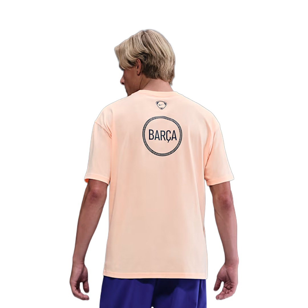 Men's S/S Round Neck Shirt Orange HQ8392-807
