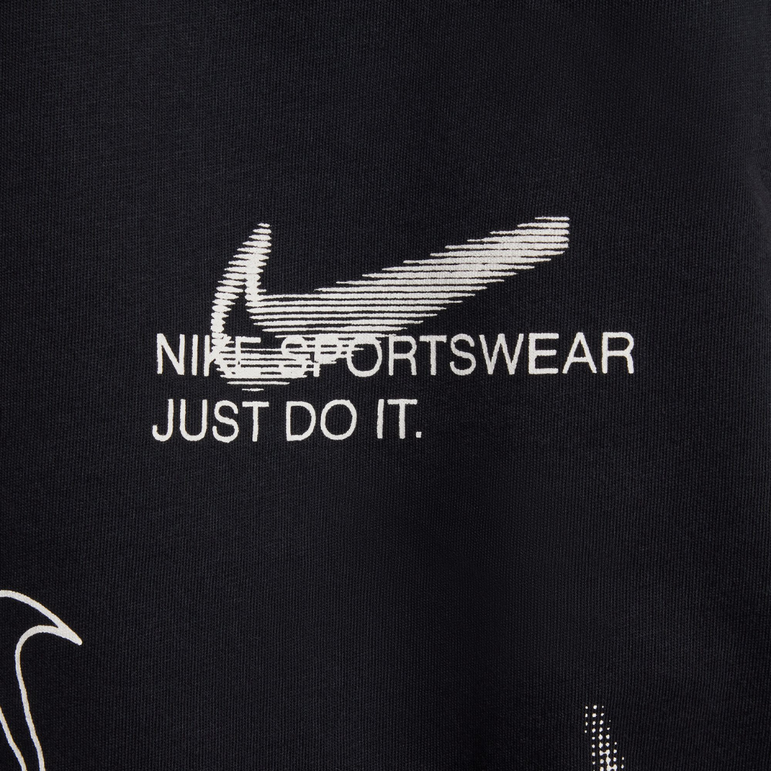 Sportswear Junior Round Neck Black HQ9292-010