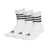 3-Stripes Cushioned Sportswear Low-Cut Socks 3 Pairs Men'S Casual Socks White HT3456