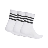 3-Stripes Cushioned Sportswear Low-Cut Socks 3 Pairs Men'S Casual Socks White HT3456