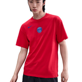Men's S/S Round Neck Shirt Red HV4926-679