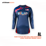 Hari Sukan Negara Women's Jersey Navy C203016620
