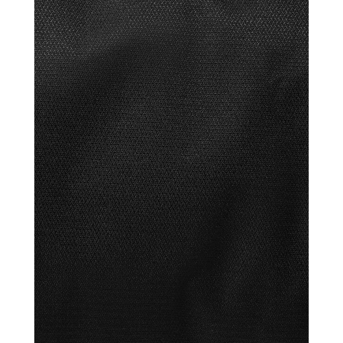 A close-up of a black textured fabric, showing a fine woven pattern.