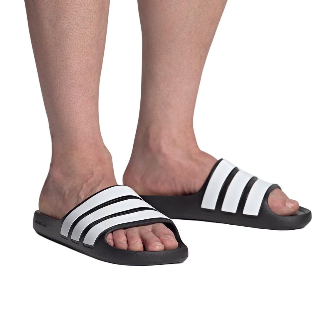 Adidas Adilette Flow Slides Unisex Black White