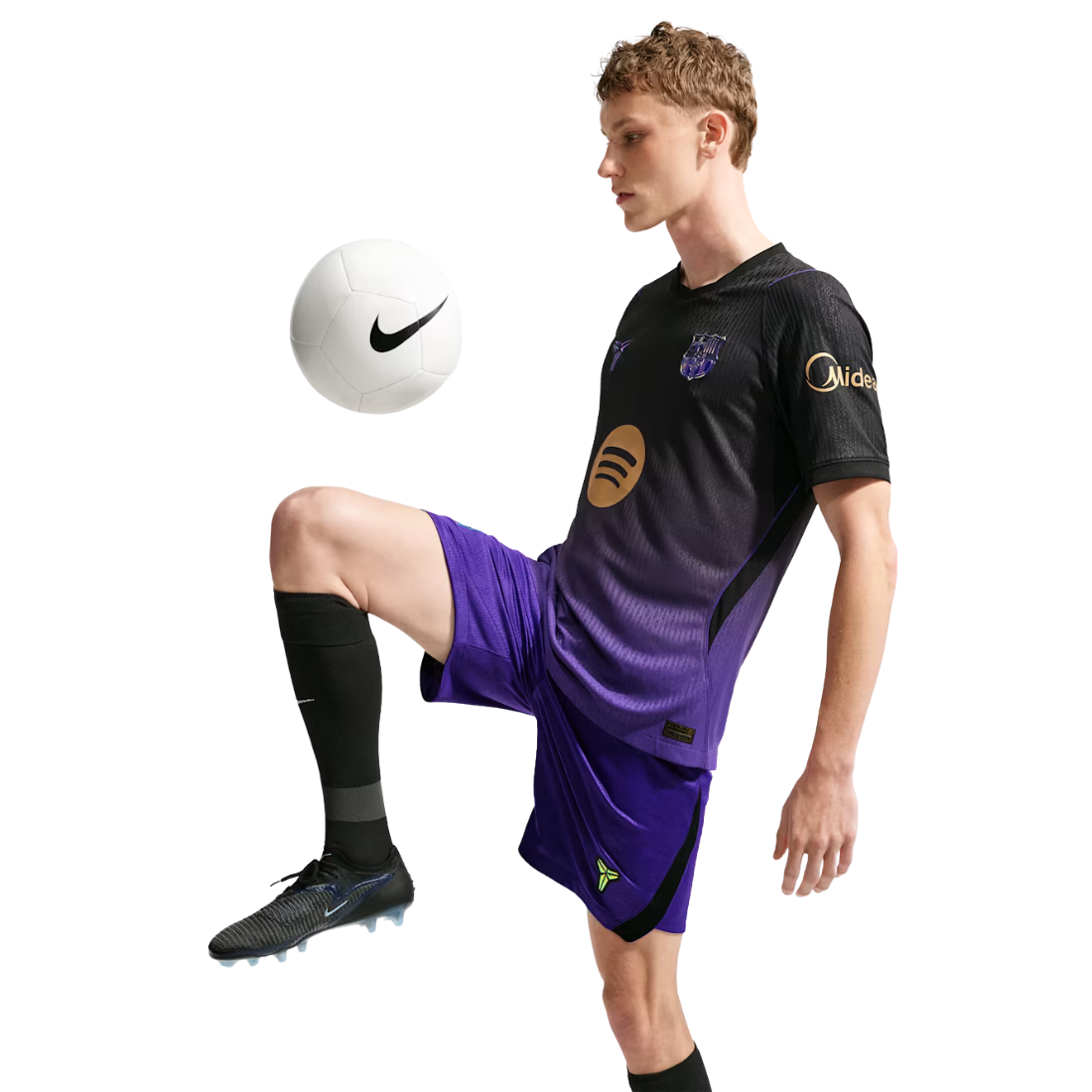 Barcelona Away Match Authentic 26/27 Men Replica Jersey Purple II2752-505
