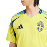 Sweden 2024 Adidas Home Men's Jersey