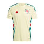WALES 2024 Adidas Away Men's Jersey White IQ2424