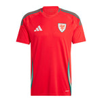 Wales 2024 Adidas Home Men's Jersey Red
