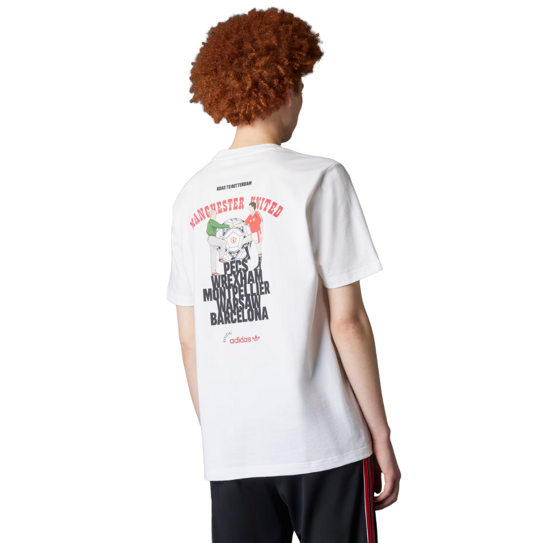 Manchester United 91 Men's Round Neck White JC9389
