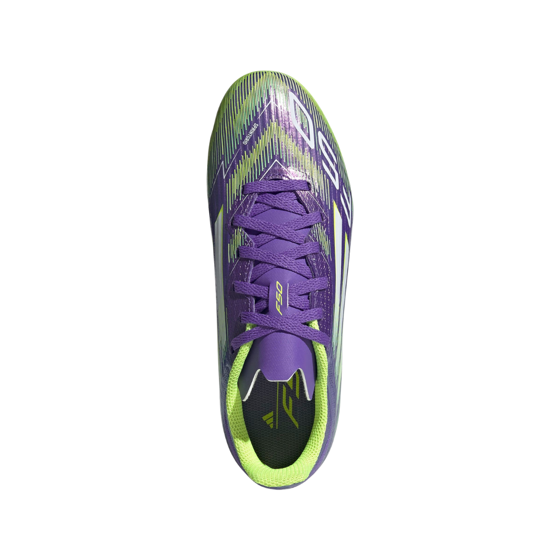 F50 League Fg/Mg Junior Football Boots Purple JH7747