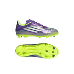 F50 League Fg/Mg Junior Football Boots Purple JH7747