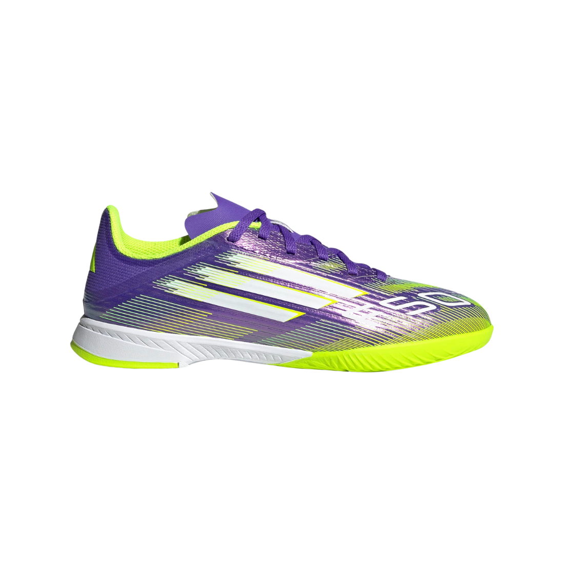 F50 Leaggue In Junior Futsal Shoes Purple JH7750