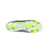 F50 Club Velcro Fg/Mg Junior Football Boots Purple JI0036