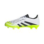 Predator League Fg/Mg Junior Football Boots White JI1125