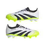 Predator League Fg/Mg Junior Football Boots White JI1125