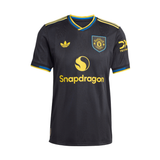 Manchester United 2025/2026 Third Authentic Men's Replica Jersey Black JI7419