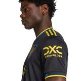 Manchester United 2025/2026 Third Authentic Men's Replica Jersey Black JI7419