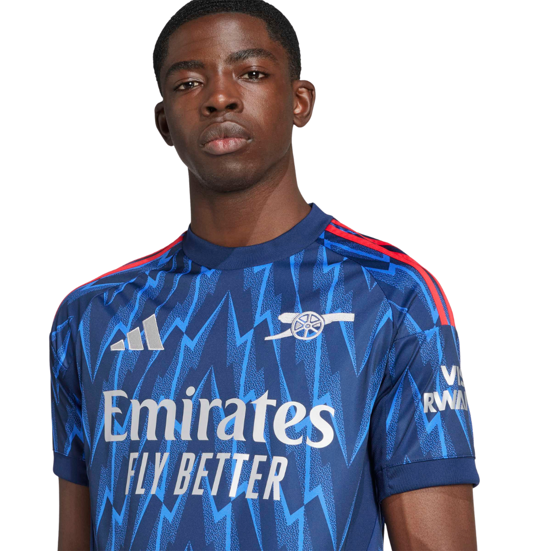 Arsenal 2025/2026 Away Adidas Men's Replica Jersey Navy JI9511