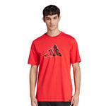 Photo Logo Men's Round Neck Red JJ3934