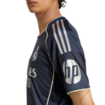 Real Madrid 2025/2026 Away Adidas Men's Replica Jersey Navy JJ4182