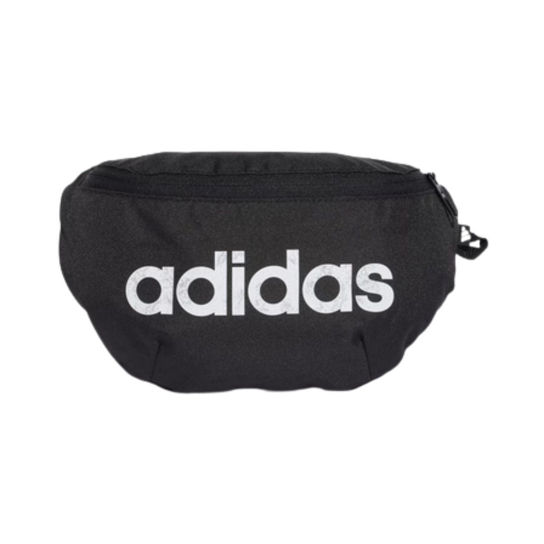 Adidas Daily black waistbag with white logo print