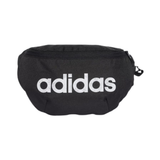 Adidas Daily black waistbag with white logo print
