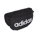 Adidas Daily waistbag in black with white logo