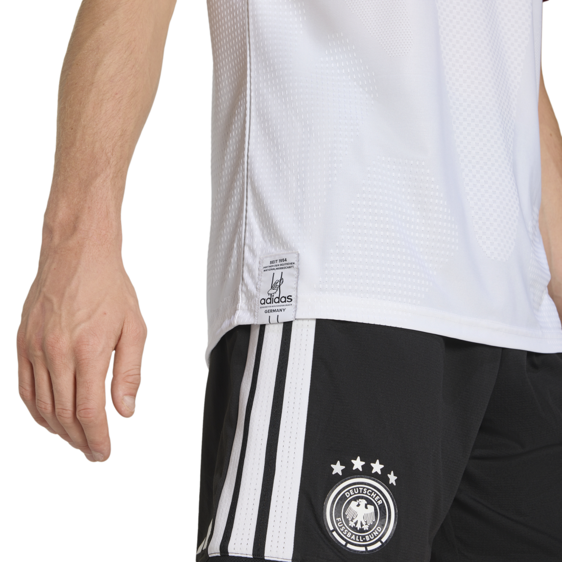 Adidas Germany Home Authentic 2026 Men's Replica Jersey White JN2066