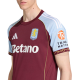 Aston Villa Fc 2025/2026 Home Men's Replica Jersey Maroon JN8061