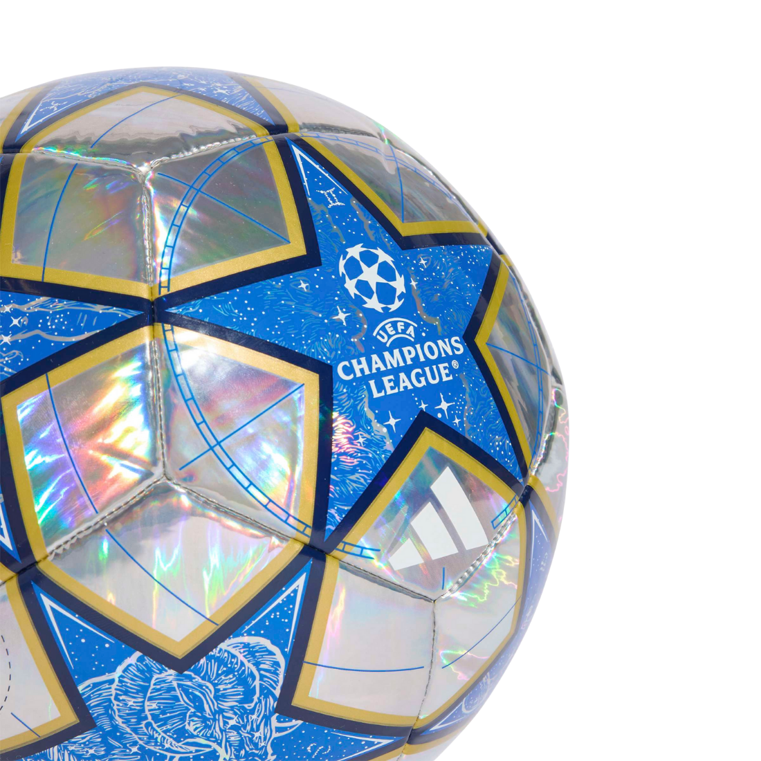 Ucl Training 2025/2026 League Stage Foil Men's Football Size-5 Multi JP1549