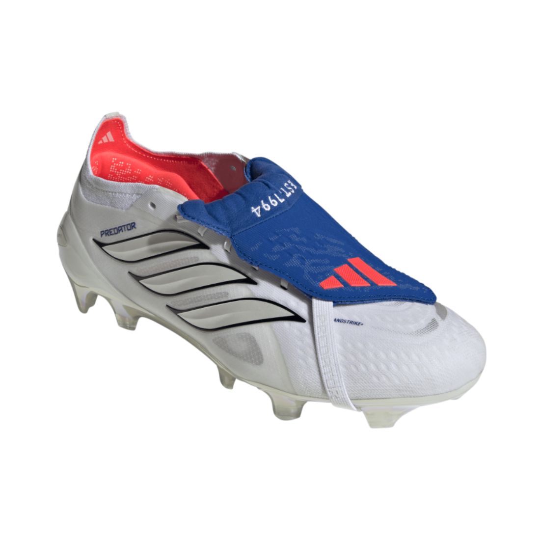 Predator Elite Fold-Over Tongue FG (Firm Ground) Men's Football Boots White JS0376