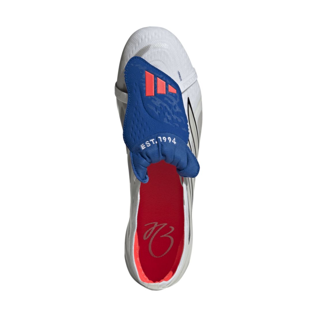 Predator Elite Fold-Over Tongue FG (Firm Ground) Men's Football Boots White JS0376