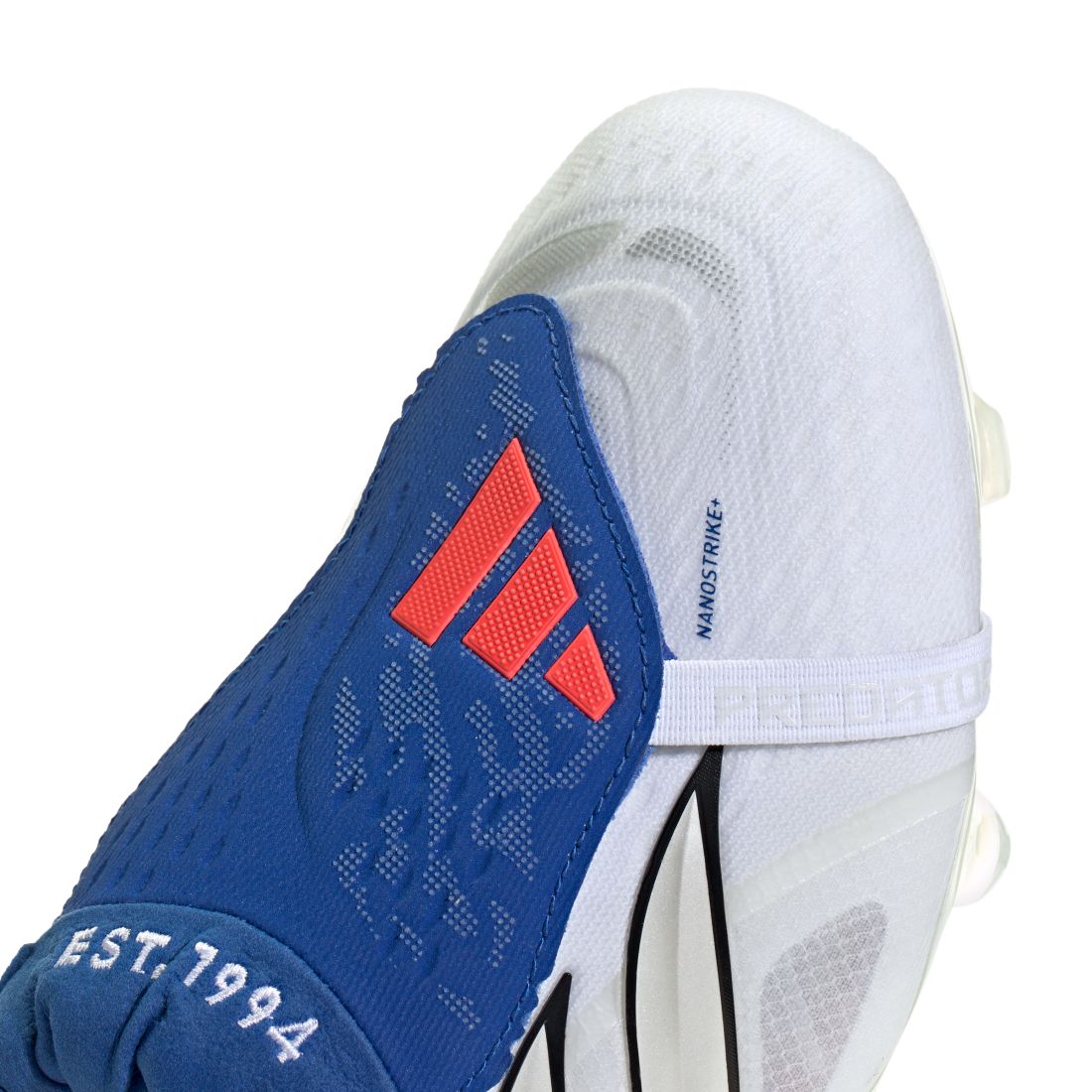 Predator Elite Fold-Over Tongue FG (Firm Ground) Men's Football Boots White JS0376