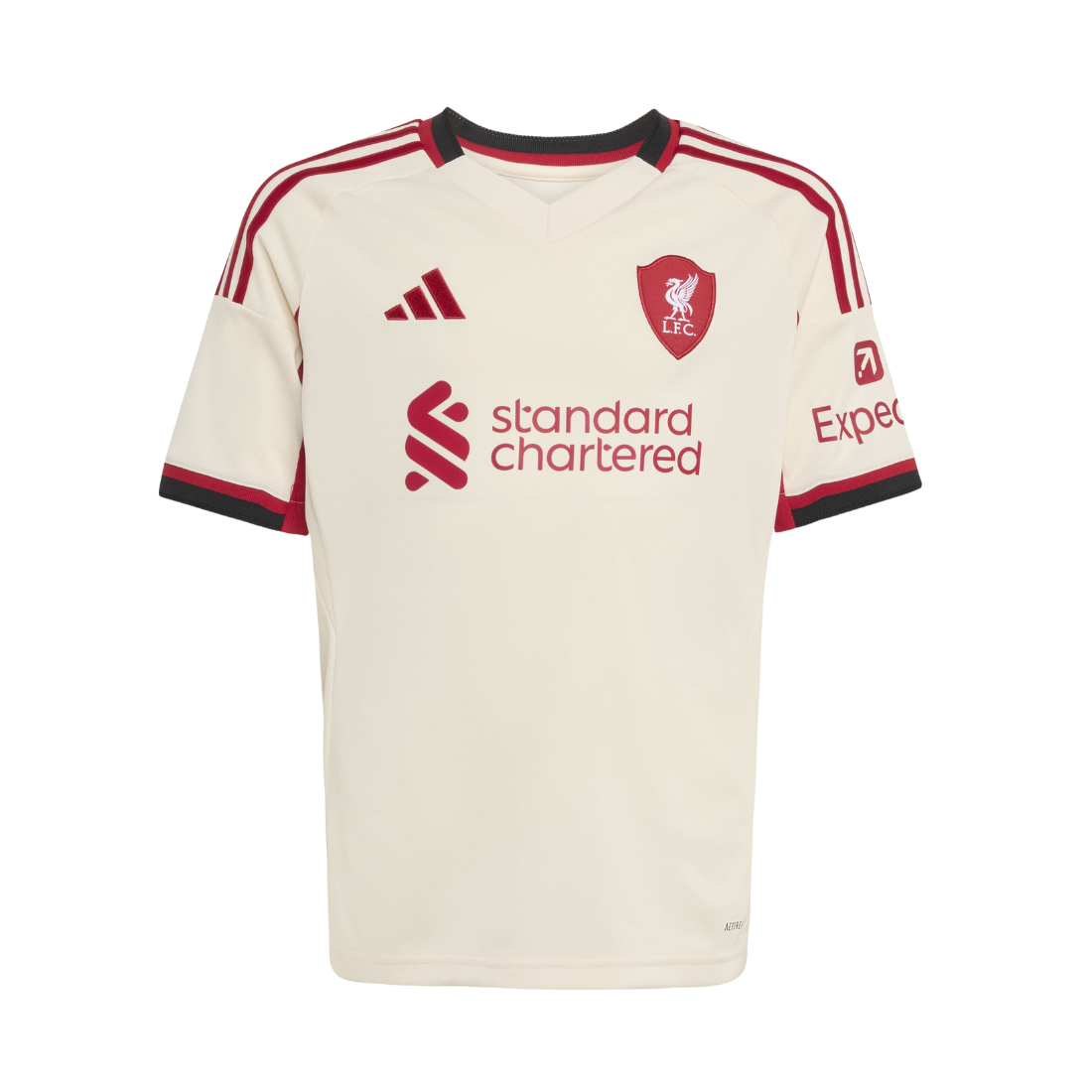 Liverpool FC 2025/2026 Away Adidas Junior Replica Jersey White JV6453